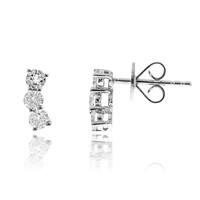 14K I1 (H) Diamond Gold Earrings (CIRARI)