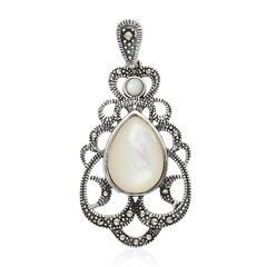 Mother of Pearl Silver Pendant