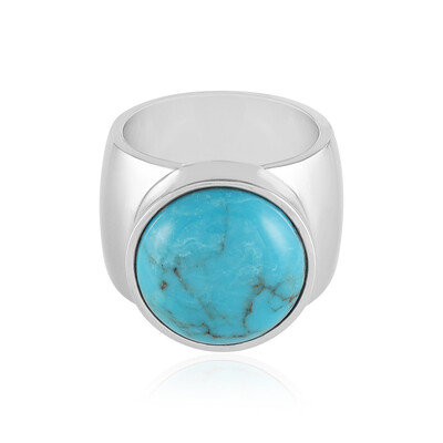 Turquoise Brass Ring (Juwelo Style)