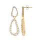 Zircon Silver Earrings