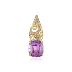 14K Patroke Kunzite Gold Pendant (de Melo)