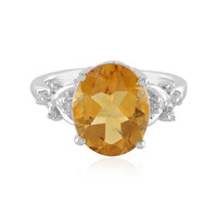 Citrine Silver Ring