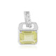 Ouro Verde Quartz Silver Pendant