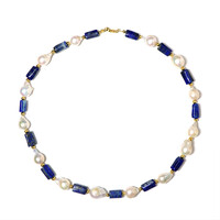 Lapis Lazuli Silver Necklace