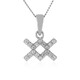 Zircon Silver Necklace