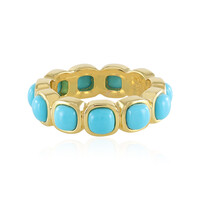 Sleeping Beauty Turquoise Silver Ring