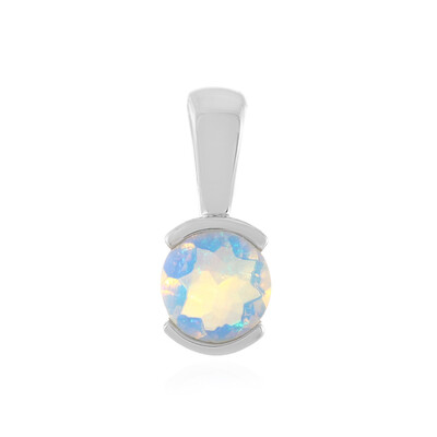 Welo Opal Silver Pendant