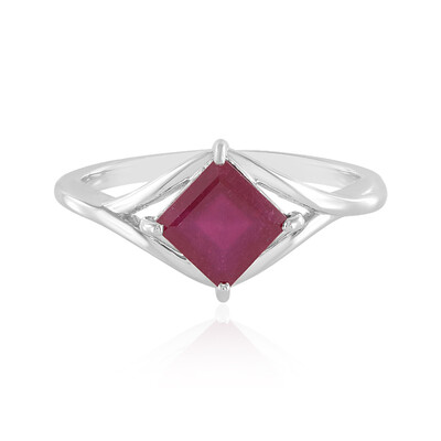 Madagascar Ruby Silver Ring