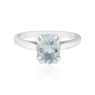 Brazilian Aquamarine Silver Ring