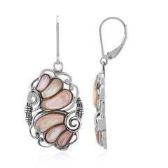 Mother of Pearl Silver Earrings (Art of Nature)