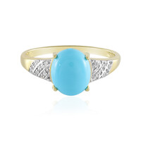 Sleeping Beauty Turquoise Silver Ring