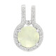 Prehnite Silver Pendant