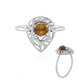 9K Brazilian Orange Tourmaline Gold Ring (Ornaments by de Melo)