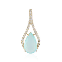 14K Paraiba Opal Gold Pendant (AMAYANI)