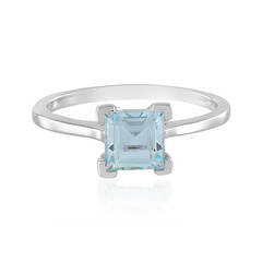 Sky Blue Topaz Silver Ring