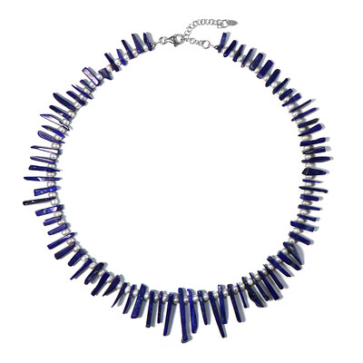 Lapis Lazuli Silver Necklace