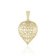 9K White Freshwater Pearl Gold Pendant (Ornaments by de Melo)