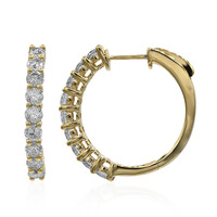 14K I1 (H) Diamond Gold Earrings (CIRARI)