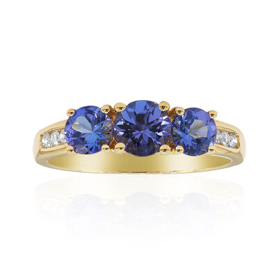 10K AAA Tanzanite Gold Ring