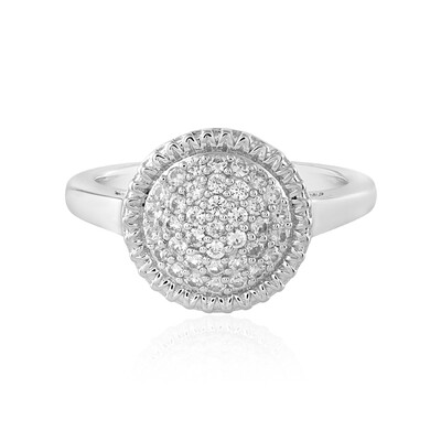 Zircon Silver Ring