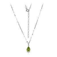 Peridot Silver Necklace