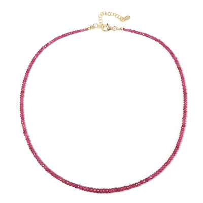 Madagascar Ruby Silver Necklace