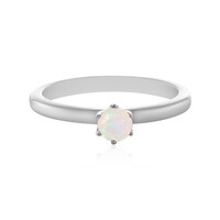 Welo Opal Silver Ring