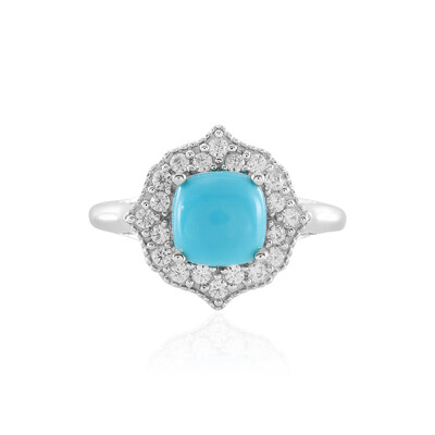 9K Sleeping Beauty Turquoise Gold Ring