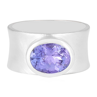 Tanzanite Silver Ring