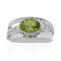 Peridot Silver Ring