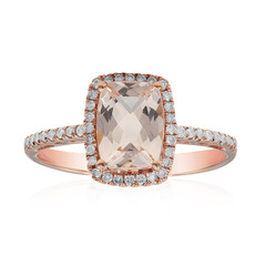 10K Morganite Gold Ring