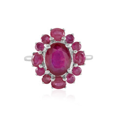 Madagascar Ruby Silver Ring