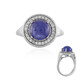 Tanzanite Silver Ring