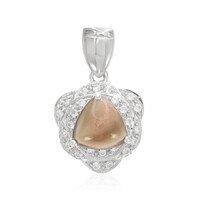 Botswana Agate Silver Pendant