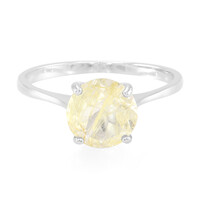 Rutile Quartz Silver Ring