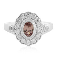 Malaya Garnet Silver Ring