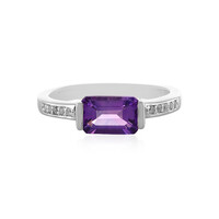 Uruguayan Amethyst Silver Ring