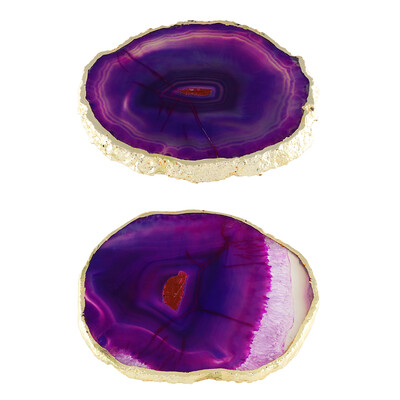 Purple agate  Coaster