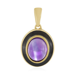 Zambian Amethyst Silver Pendant