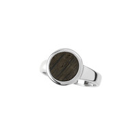 Black Oak Silver Ring