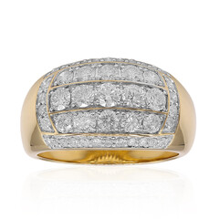 14K SI1 (G) Diamond Gold Ring