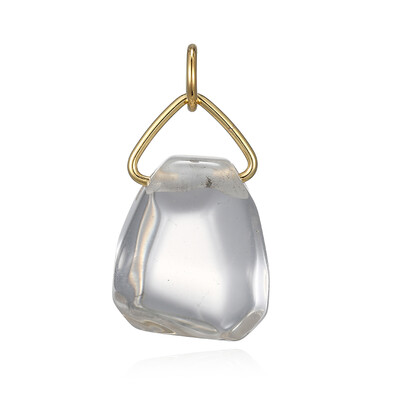 White Quartz Silver Pendant (MONOSONO COLLECTION)