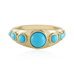 Sleeping Beauty Turquoise Silver Ring