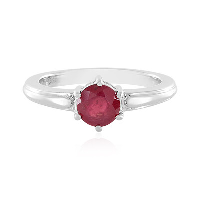 Madagascar Ruby Silver Ring