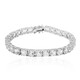 White Topaz Silver Bracelet