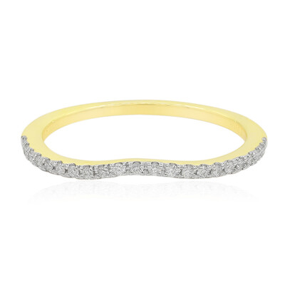 9K SI1 (G) Diamond Gold Ring (Annette)