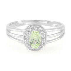 Chrysoberyl Silver Ring