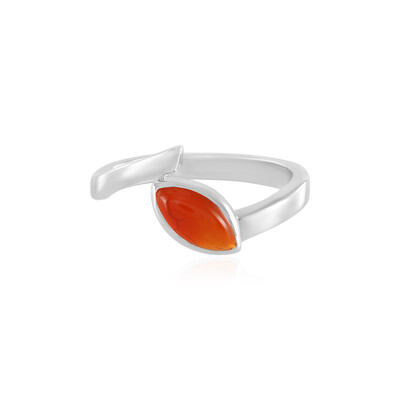 Carnelian Silver Ring