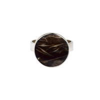 Praire Agate Silver Ring