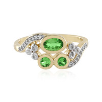 9K Tanzanian Tsavorite Gold Ring (D'vyere)